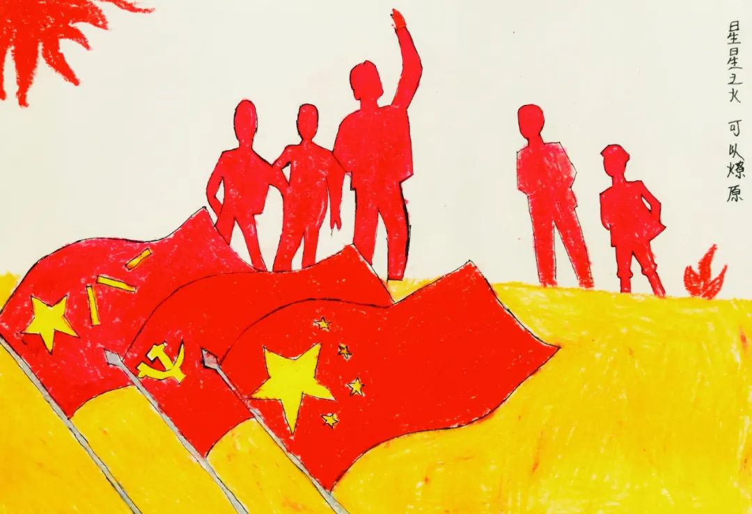 缅怀革命先烈弘扬爱国主义精神2021襄阳市少年儿童美术作品展