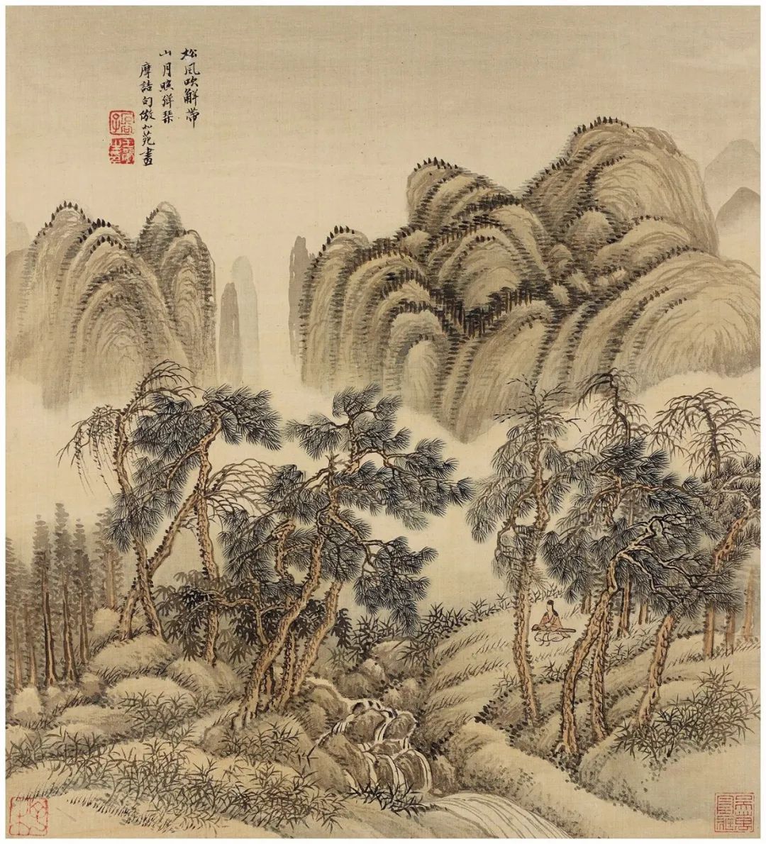 赏析 | 王翚仿宋元山水册古韵生动