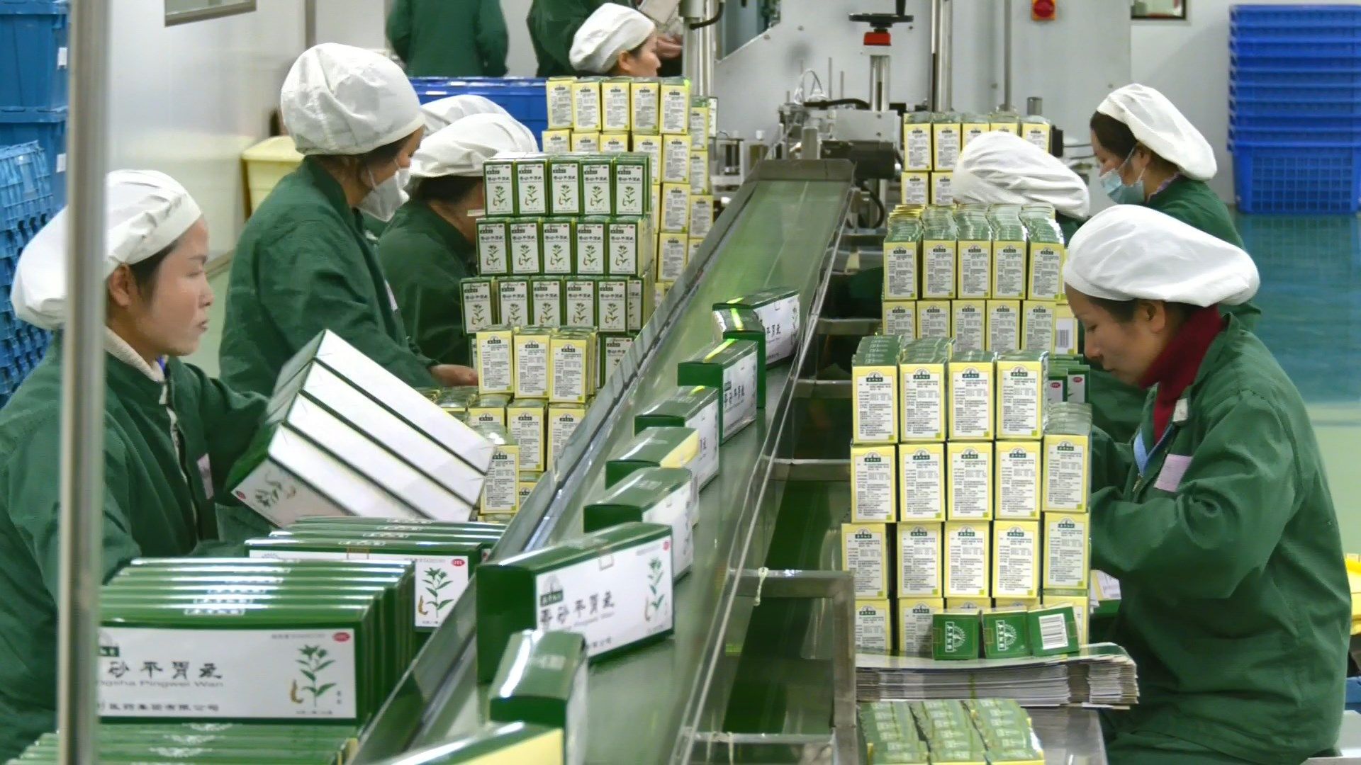 李时珍医药集团有限公司丸剂三车间主任   张世庚:每天产值170万元