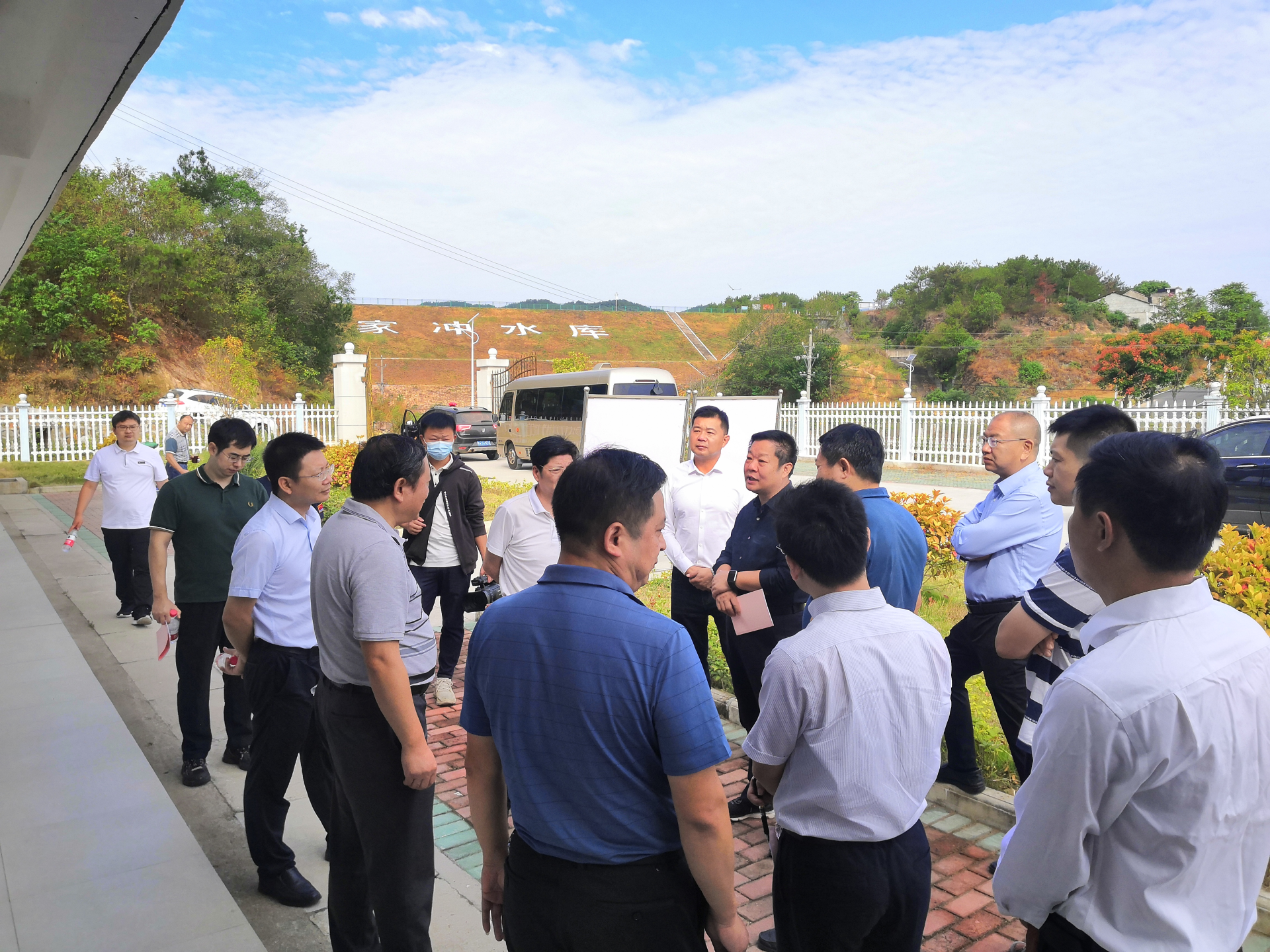 河口镇顺山村,新城镇尹家湾水库,新城镇金岭村和大悟河综合治理工程