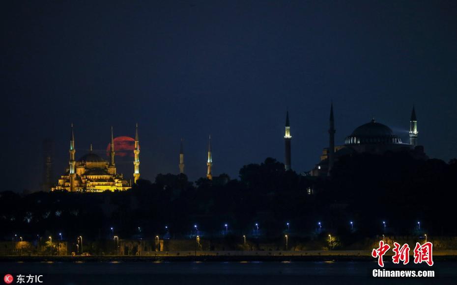 惊艳！“超级月亮”亮相这个国家