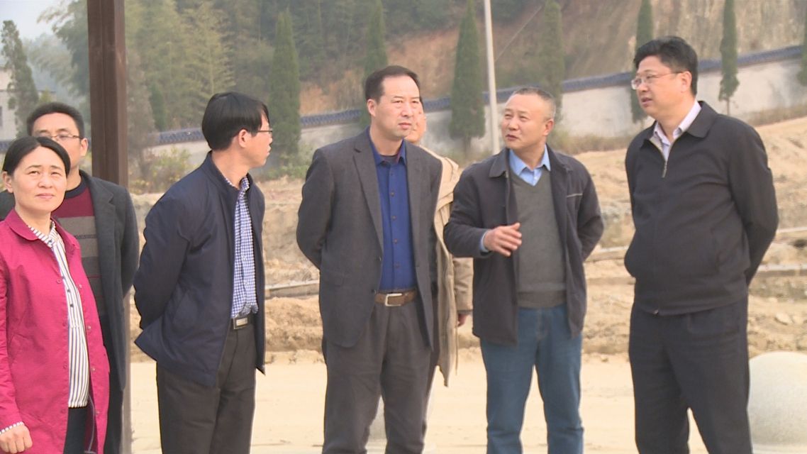 省委组织部组织二处处长韩勇来我县调研