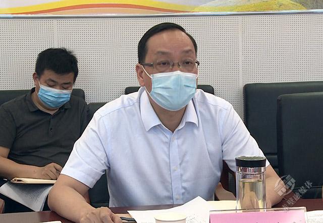 盛文军会见长江生态环保集团副总兼湖北区域总经理袁建伟一行