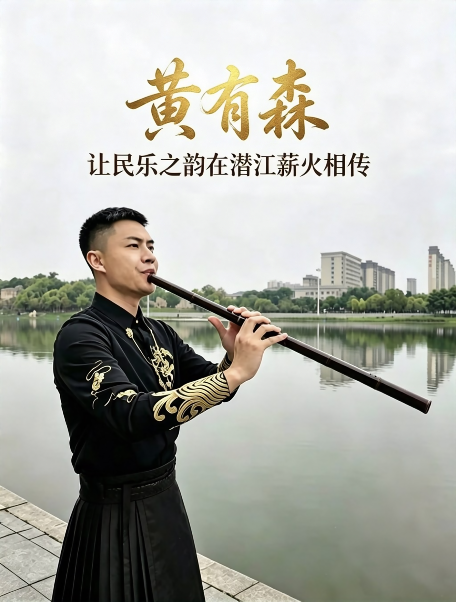 真有才——黄有森：让民乐之韵在潜江薪火相传