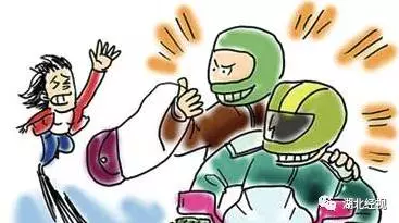 男子仅用1秒抢走金项链 当事人竟以为是蚊子叮