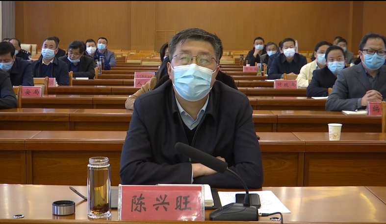 县委书记,县长陈兴旺,县委常委,常务副县长刘银洲,副县长陈新及相关