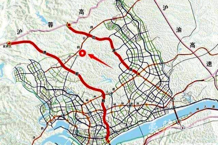 宜昌北站公路规划图片