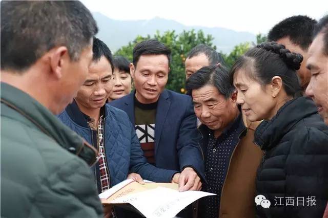 村民们传阅总理的回信。