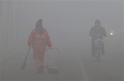 北京拟将霾纳灾害引争议专家：会使污染者依法脱责
