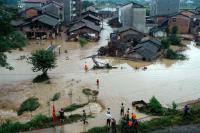 福建等9省市区遭洪涝灾害 死59人经济损失88.6亿