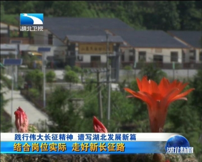 践行伟大长征精神 谱写湖北发展新篇