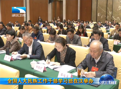 全国人大民族工作干部学习班在汉举办