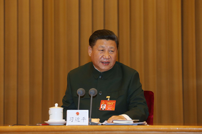 “两会内外习近平”：三大关键词发出强军最强音