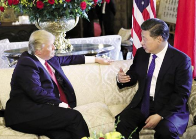 习近平同美国总统特朗普通电话