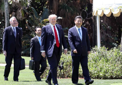 习近平同特朗普通电话 就朝鲜半岛局势等问题交换意见