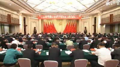 V视 |湖北省第十一次党代会主席团举行第五次会议