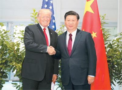 美国总统特朗普将对中国进行国事访问