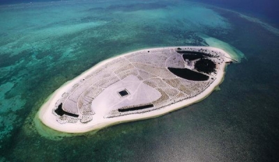 2017年中国在南海岛礁新建设施占地29万平方米