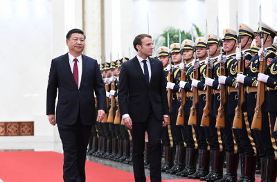 习近平同法国总统马克龙举行会谈 两国元首一致同意推动紧密持久的中法全面战略伙伴关系行稳致远