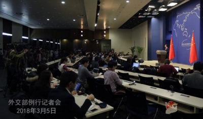 外交部谈韩总统派特使团访朝：期待取得积极成果