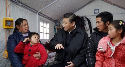 图文故事｜地震灾区，习近平时常牵挂