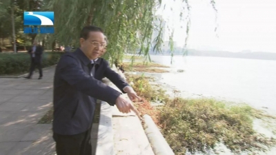 V视 | 湖北省委书记蒋超良暗访武汉南湖：“从严从实抓好环保问题整改”
