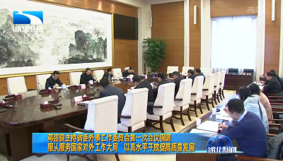 蒋超良：服从服务国家对外工作大局 以高水平开放促高质量发展