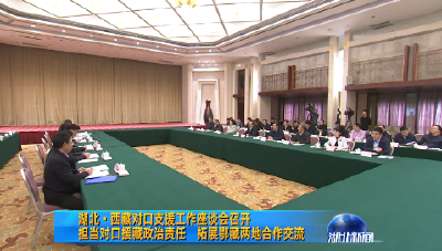 V视｜湖北·西藏对口支援工作座谈会召开 担当对口援藏政治责任 拓展鄂藏两地合作交流