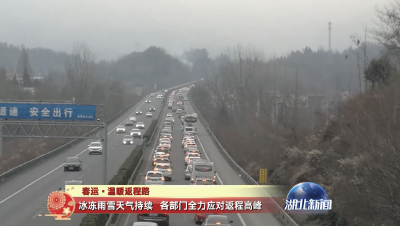 V视丨春运·温暖返程路 冰冻雨雪天气持续 各部门全力应对返程高峰