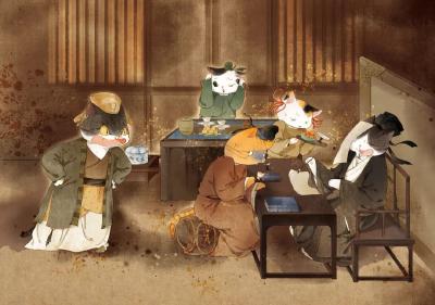 大年初三，赤口日丨小新画新年