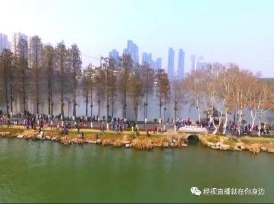 惊艳！两年两会两次央视直播！ 武汉这个网红打卡地明天又要誉满全球……