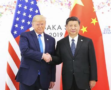 习近平同美国总统特朗普举行会晤
