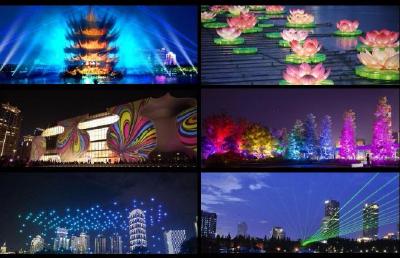 就在今晚！武汉荷花节启幕！城市之光水秀表演，炫酷来袭