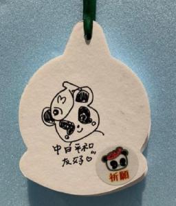 首个中国大熊猫国际形象“阿璞”首次亮相海外