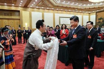 以习近平同志为核心的党中央关心少数民族和民族工作纪实