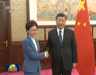 独家视频丨习近平：中央充分肯定林郑月娥的勇气和担当