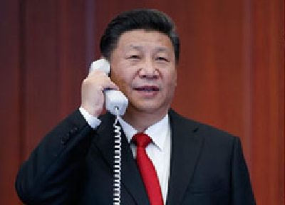 习近平应约同美国总统特朗普通电话