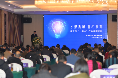 “一瓶水”产业发展论坛在咸宁举行
