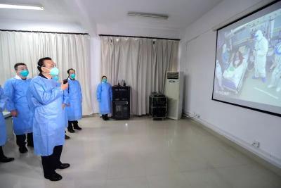 V视丨受习近平总书记委托 李克强总理来到武汉考察指导疫情防控工作