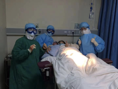 隔离病房里的“新生命”！黑龙江省援鄂抗疫医疗队顺利接产一男婴