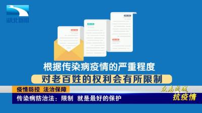 秦前红教授解读《传染病防治法》：限制，就是最好的保护