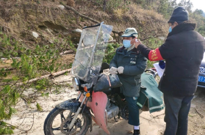 非常时期邮路情 ——记坚守蕲北山区31年的乡邮员孙洪文