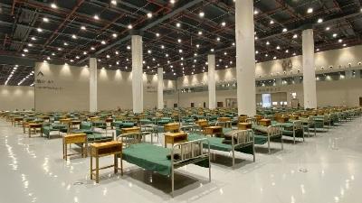 争分夺秒，星夜抢建，直击光谷科技会展中心“方舱医院”搭建过程