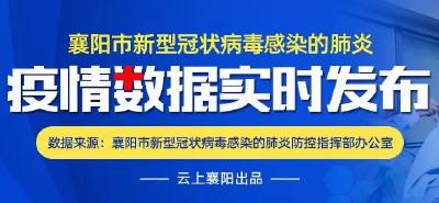 “襄阳疫情数据实时发布”系统上线！