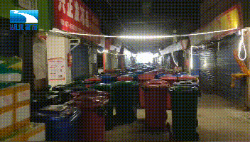湖北广电记者再访华南海鲜市场丨全面消杀，清理囤积货物