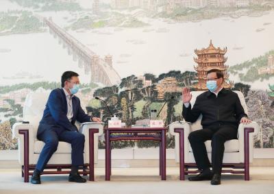 与这家世界500强企业负责人座谈，应勇传递了这些重要信息