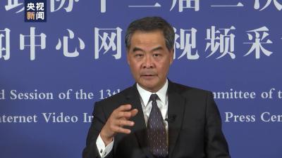 专访梁振英：不要低估中央处理香港问题的决心