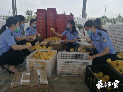 助力脱贫攻坚公安在行动 “警察蜀黍”带起货来一点也不含糊