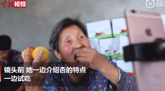 80岁老奶奶厉害了！直播卖出8000箱杏，营业额25万元