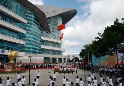 这是今天清晨的香港特区